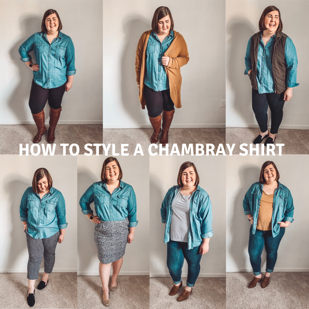 6 Ways to Style a Chambray Shirt